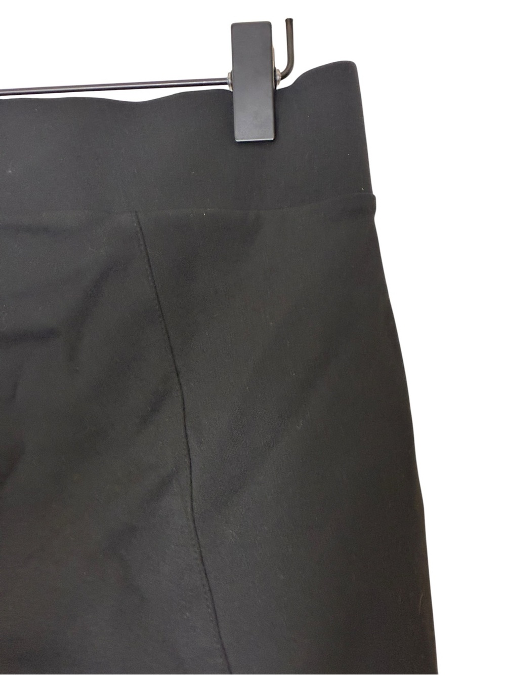 Thalia Sodi | Black sleek crochet trim skinny leggings pants size medium - Picture 12 of 13